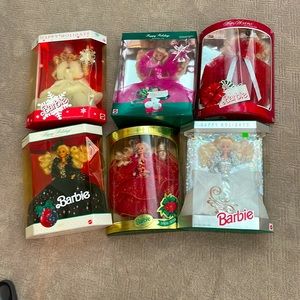 THESE ARE NO LONGER AVAILABLE!! Holiday Barbie collectors.